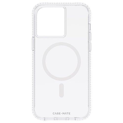 Case-Mate - Antimicrobial Hardshell Case with MagSafe for Apple iPhone 14 Pro Max - Tough Clear Plus