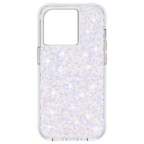 Case-Mate - Antimicrobial Hardshell Case with MagSafe for Apple iPhone 14 Pro - Twinkle Diamond