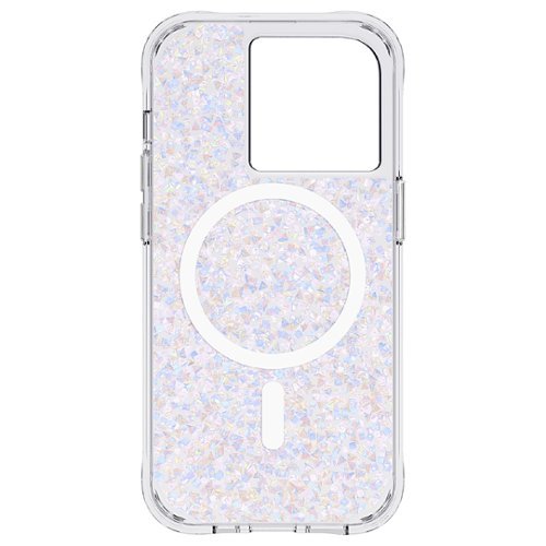 Case-Mate Antimicrobial Hardshell Case with MagSafe for Apple iPhone 14 Pro - Twinkle Diamond WORLDWIDE DELIVERY