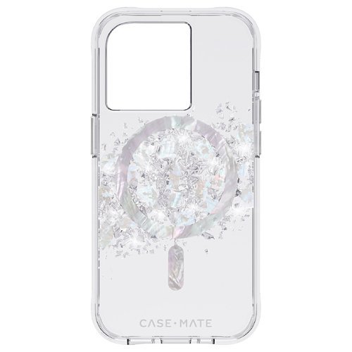 Case-Mate Apple iPhone 14 Pro MagSafe Compatible Case - A Touch of Pearl