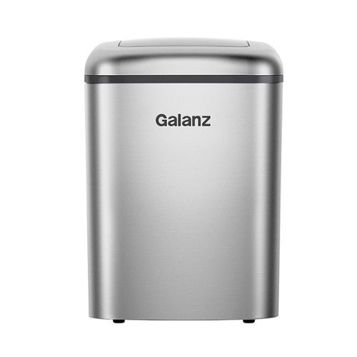 

Galanz - 26 lbs. Portable Countertop Ice Maker - Stainless steel