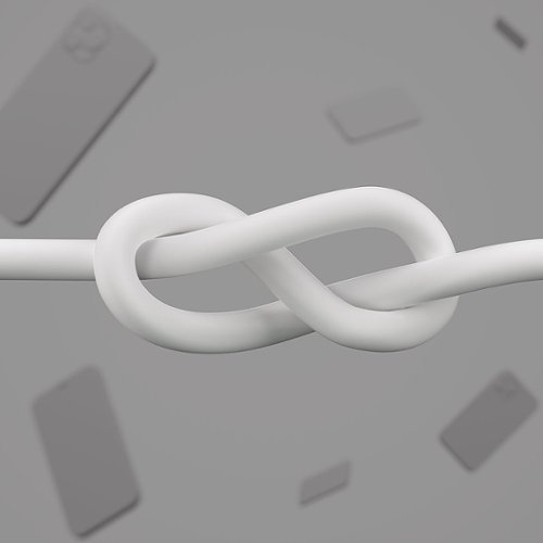 Belkin BOOST↑CHARGE Flex Silicone USB-A to Lightning Cable, MFi-Certified Charging Cable for iPhone Series with Cable Clip - White SHOP ONLINE