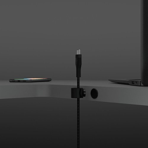 Belkin BOOST↑CHARGE Pro Flex Braided USB Type C to A Cable 6.6FT, USB-IF Certified Power Delivery for iPhone 17 and Samsung - Black BUY ONLINE