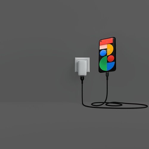 Belkin BOOST↑CHARGE Pro Flex Braided USB Type C to A Cable 6.6FT, USB-IF Certified Power Delivery for iPhone 17 and Samsung - Black BUY IN MIDDLE EAST