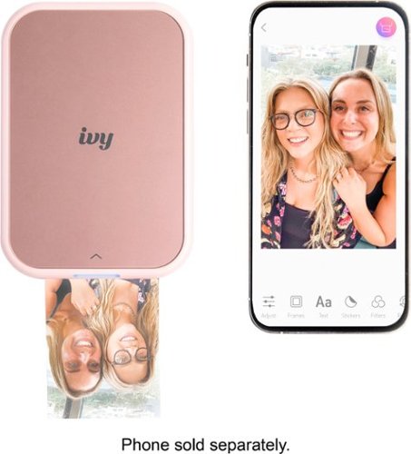 Canon IVY 2 Mini Photo Printer - Blush Pink HOW TO BUY