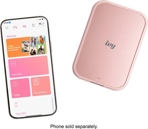 Canon IVY 2 Mini Photo Printer - Blush Pink WHERE TO BUY