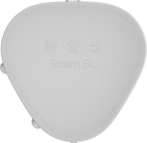 Sonos Roam SL Portable Bluetooth Wireless Speaker - Lunar White GLOBAL SHIPPING