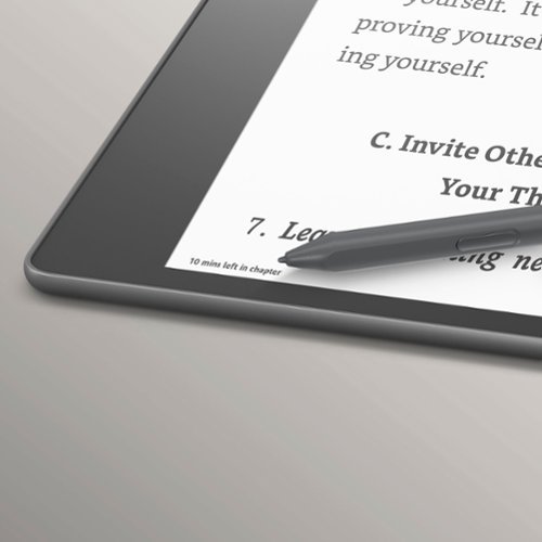 Amazon Kindle Scribe Digital Notebook- 16 GB with Premium Pen - 2022 - Gray WHERE TO BUY