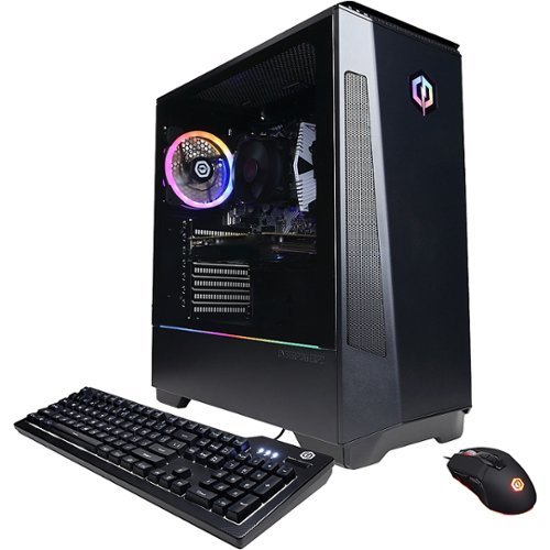 

CyberPowerPC - Gamer Master Gaming Desktop - AMD Ryzen 7 7700X - 16GB Memory - NVIDIA GeForce RTX 3060 - 2TB HDD + 1TB SSD - Black