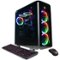 CyberPowerPC - Gamer Supreme Gaming Desktop - AMD Ryzen 9 7900X - 16GB Memory - NVIDIA GeForce RTX 3070 Ti - 2TB HDD + 1TB SSD - Black-Angle_Standard
