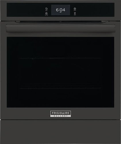 Frigidaire - Gallery 24" Built-In Single Electric Wall Oven with Air Fry - Black