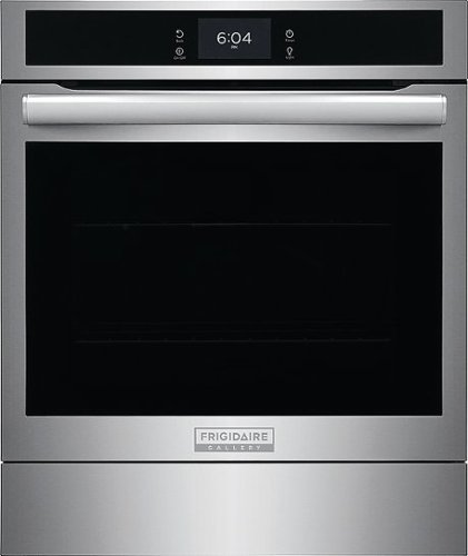 Frigidaire - Gallery 24" Built-In Single Electric Wall Oven with Air Fry - Stainless Steel