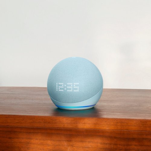 Amazon Echo Dot with Clock (5th Gen, 2022 Release) Smart Speaker with Alexa - Cloud Blue WHERE TO BUY