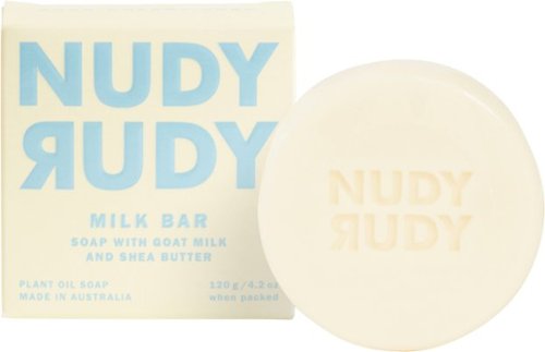 Nudy Rudy Bar Soap-Milk Bar - White GLOBAL SHIPPING