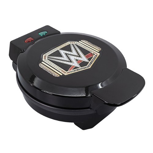 

Uncanny Brands - WWE Championship Belt Waffle Maker- Start Your Breakfast Like A Champion- Waffle Iron - Black