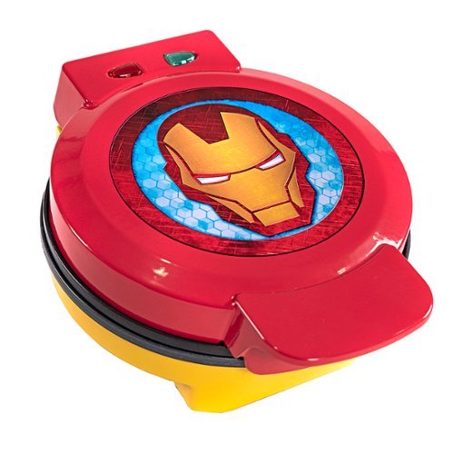 

Uncanny Brands - Marvel Iron Man Waffle Maker - Red