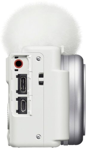 Sony ZV-1F Vlog Camera for Content Creators and Vloggers - White WHERE TO BUY