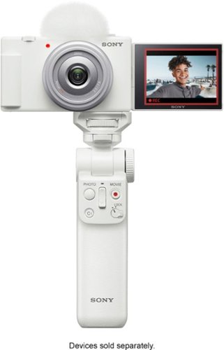 Sony ZV-1F Vlog Camera for Content Creators and Vloggers - White BUY IN EUROPE