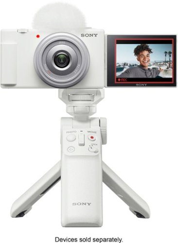 Sony ZV-1F Vlog Camera for Content Creators and Vloggers - White BUY IN AUSTRALIA