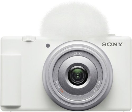 Sony ZV-1F Vlog Camera for Content Creators and Vloggers - White GLOBAL SHIPPING