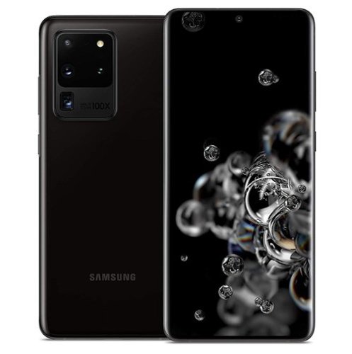 Samsung - Pre-Owned Excellent Galaxy S20 Ultra 5G 128GB (Unlocked) - Cosmic Black