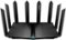 TP-Link - Archer AXE7800 Tri-Band Wi-Fi 6E Router - Black-Front_Standard