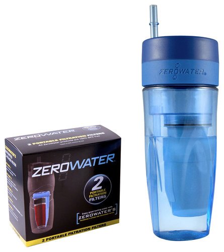  ZeroWater - 26-Oz. Tumbler Water Bottle - Blue