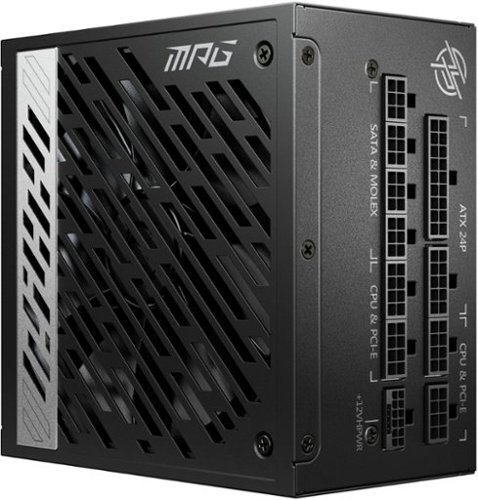MSI MPG A1000G PCIE 5 - Full Modular - 80 Plus Gold 1000W - 100% Japanese 105°C Capacitors - ATX 3.1 Gaming Power Supply - Black GLOBAL SHIPPING