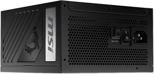 MSI MPG A1000G PCIE 5 - Full Modular - 80 Plus Gold 1000W - 100% Japanese 105°C Capacitors - ATX 3.1 Gaming Power Supply - Black WORLDWIDE DELIVERY