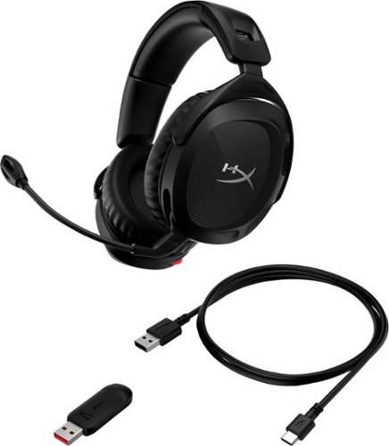 HyperX Cloud Stinger 2 Wireless Gaming Headset for PC - Black BUY IN SAUDI ARABIA