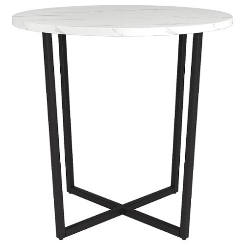 

Camden&Wells - Pivetta Round Coffee Table - Blackened Bronze/Faux Marble
