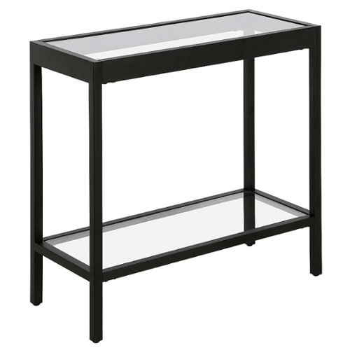 

Camden&Wells - Alexis Rectangular Side Table - Blackened Bronze