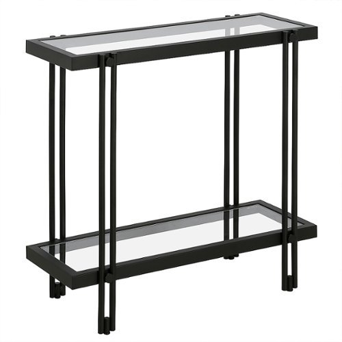 

Camden&Wells - Inez Rectangular Side Table - Blackened Bronze