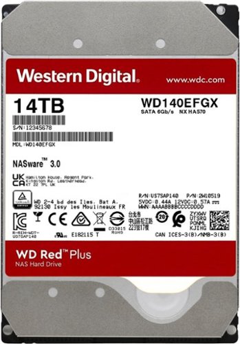 WD Red Plus 14TB Internal SATA NAS Hard Drive for Desktops GLOBAL SHIPPING