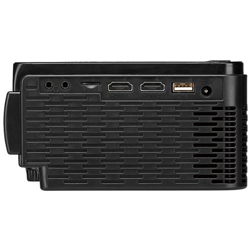 GPX PJ300VP LED Projector with Bluetooth, Screen Included - Black WORLDWIDE DELIVERY