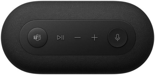 Microsoft Audio Dock - Teams Certified, HDMI 2.0, USB-A/C, audio speaker phone, works with Teams, Zoom, and Google Meet - Matte Black WORLDWIDE DELIVERY