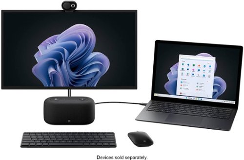 Microsoft Audio Dock - Teams Certified, HDMI 2.0, USB-A/C, audio speaker phone, works with Teams, Zoom, and Google Meet - Matte Black SHOP ONLINE