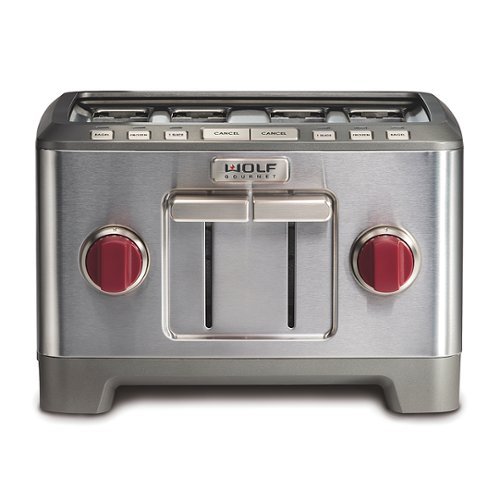 Wolf Gourmet - Four-Slice Toaster - Stainless Steel