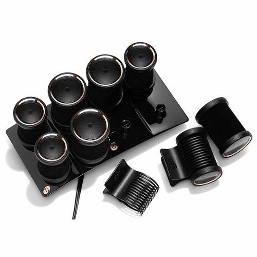 T3 Volumizing Hot Rollers Luxe Set with Dual Temperature Control - Black BUY IN EUROPE