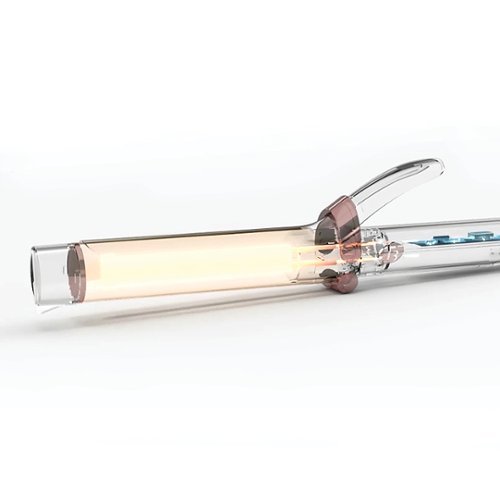 T3 SinglePass Curl 1.5” Ceramic Long Barrel Curling and Wave Iron - White & Rose Gold BUY IN AUSTRALIA