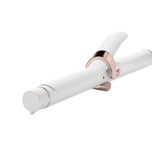 T3 SinglePass Curl 1” Ceramic Long Barrel Curling and Wave Iron - White & Rose Gold BUY IN MIDDLE EAST