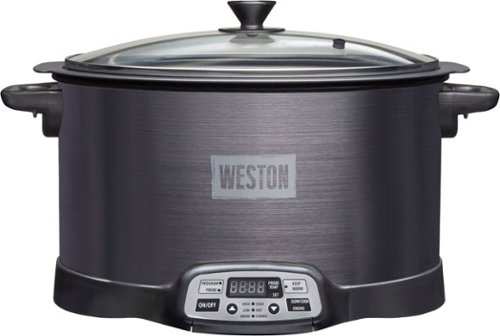 Photos - Multi Cooker A&D Weston - 2-in-1 Indoor Smoker and Slow Cooker - STAINLESS STEEL 03-2500-W 