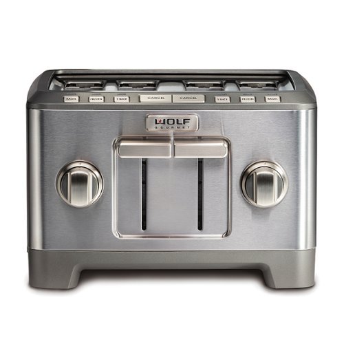 

Wolf Gourmet - Four-Slice Toaster - STAINLESS STEEL