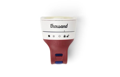 

Thousand - Traveler Magnetic Bike Front Light - Speedway Creme