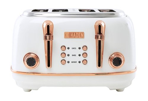 

Haden - Heritage 4 Slice Toaster - Ivory and Chrome