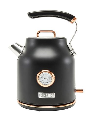 

Haden - Dorset 1.7L Electric Kettle - Black and Copper