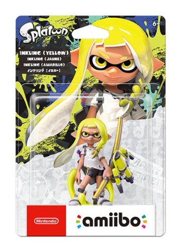 Nintendo - amiibo (Splatoon Series) - Inkling - Yellow-Front_Standard 