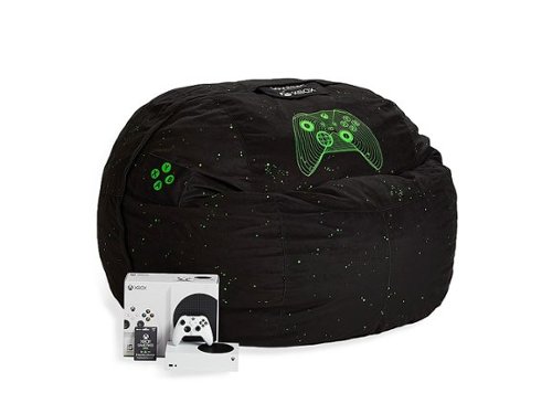 Lovesac - Xbox Bundle -  XBox Series S Limited Edition Supersac 3mo Ultimate Game Pass - Black