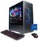 CyberPowerPC - Gamer Supreme Gaming Desktop - Intel Core i9-13900KF - 32GB Memory - NVIDIA GeForce RTX 4080 - 1TB HDD + 2TB SSD - Black-Angle_Standard