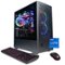 CyberPowerPC - Gamer Supreme Gaming Desktop - Intel Core i7-13700KF - 16GB Memory - NVIDIA GeForce RTX 4080 - 2TB HDD + 1TB SSD - Black-Angle_Standard